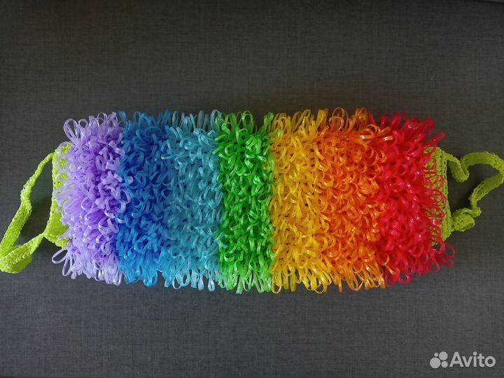 Мочалка ручной работы