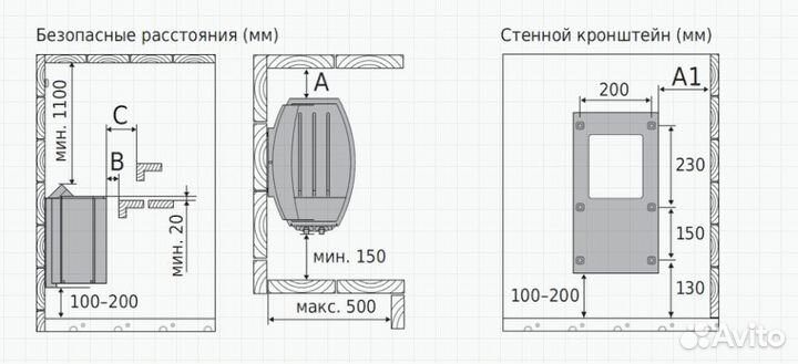 Электрическая печь Harvia Vega BC60 Steel