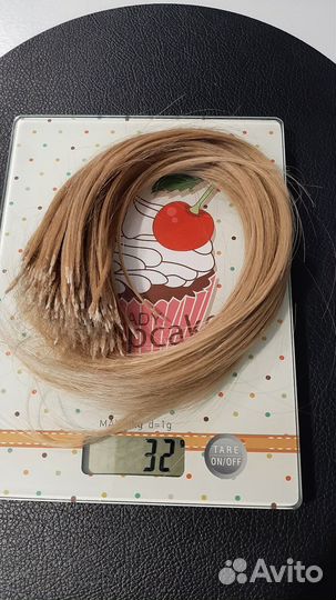Волосы для наращивания б/у, 35 см