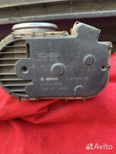 Дроссельная заслонка kia cerato 2 1.6 МКПП