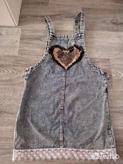 Джинсовый сарафан