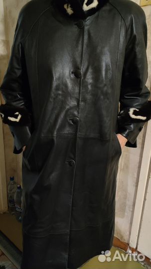 Пальто женское Mondial (натуральная кожа)