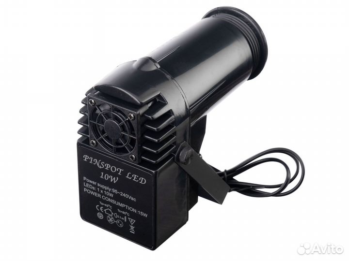 WS-PS10-RGB Прожектор пинспот, RGB, 10Вт, LAudio