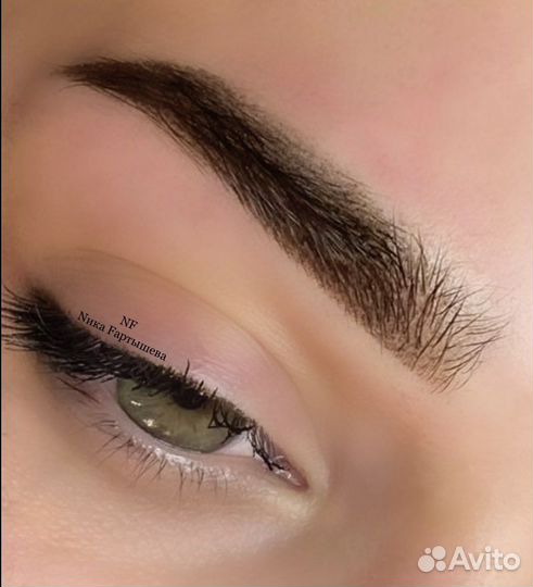 Пудровые бровки/перманент/перманентный макияж