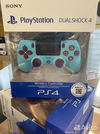 Беспроводной геймпад DualShock 4 новые