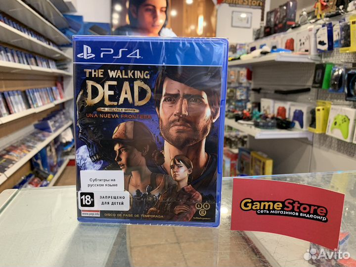 The Walking Dead A New Frontier PS4 новый
