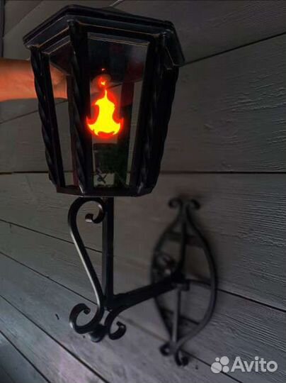 Фонарь уличный кованный