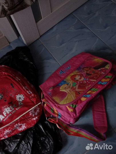 Сумки, рюкзак для девочки(цена за всё)