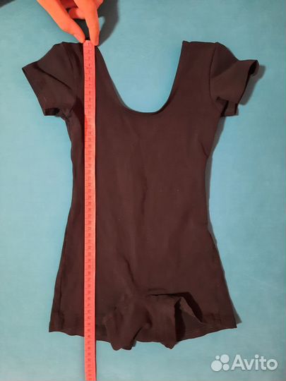 Купальник чёрный для занятий танцами