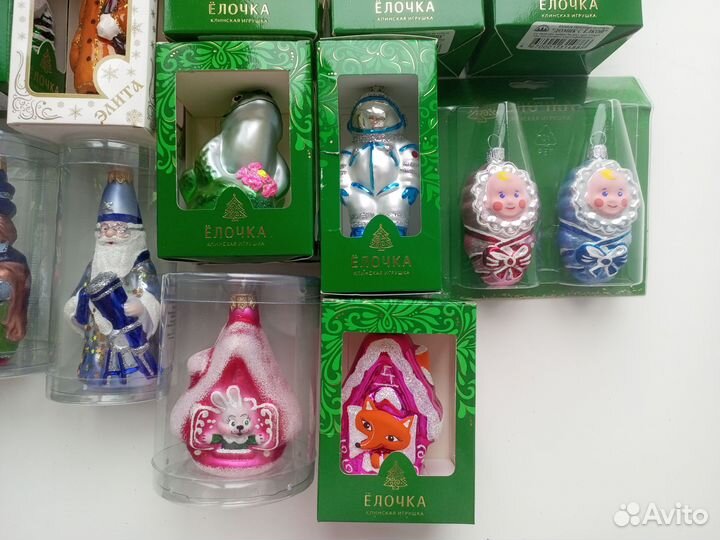 Елочные игрушки новые