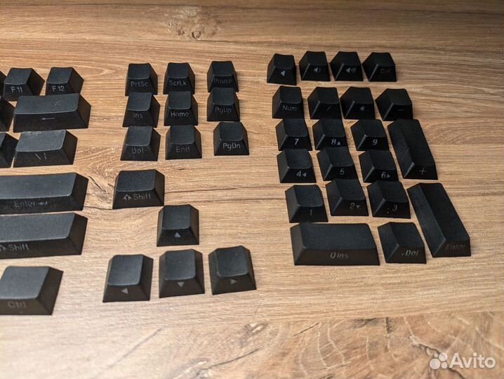 Кейкапы ymdk с боковыми надписями