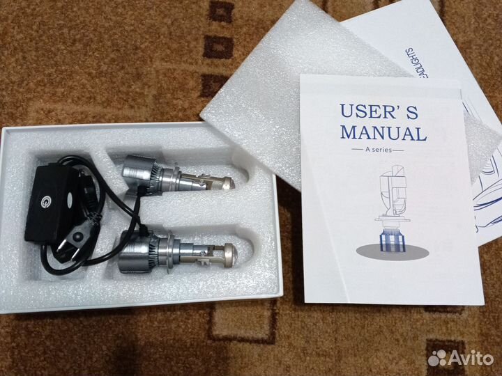 Светодиодные лампы LED h7 с линзой