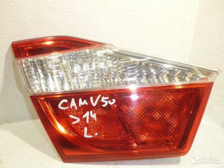 Фонарь задний внутренний левый toyota camry V50 20