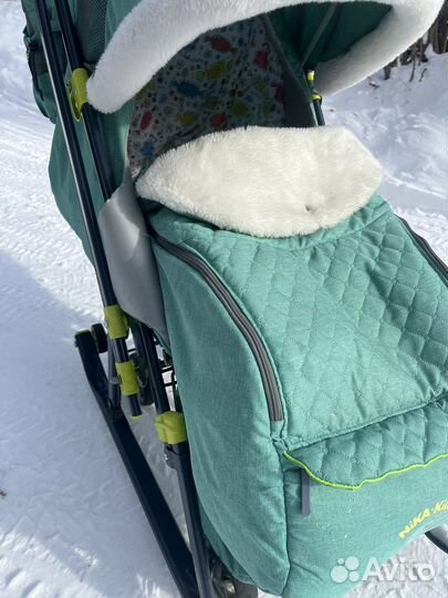 Коляска санки