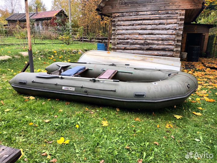 Лодка пвх марко ботс фьорд 410 пайол