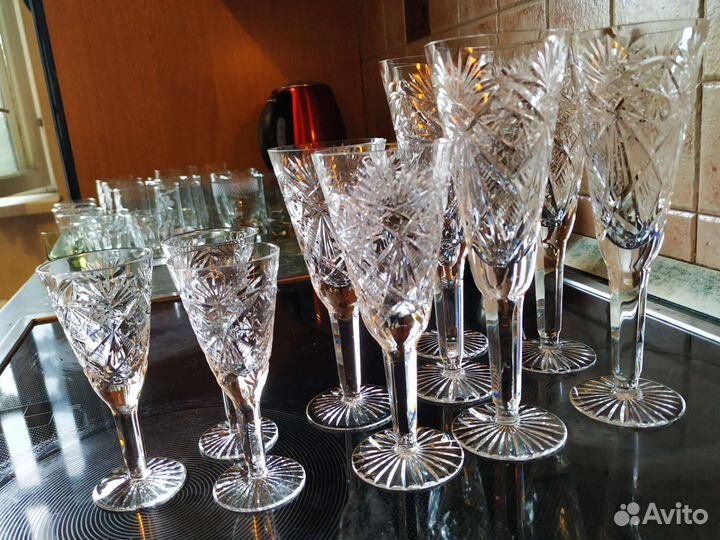 Хрусталь и стекло времён СССР