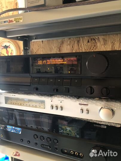 Дека кассетная sansui d x 301i