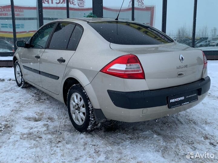 Renault Megane 1.6 AT, 2008, 204 000 км