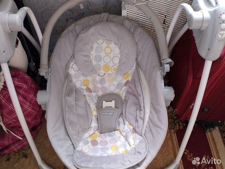 Детские электронные качели для новорожденных