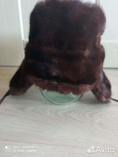 Шапки норковые 2 штуки