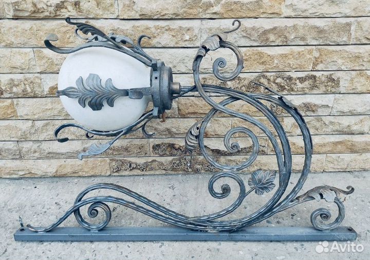 Кованные уличный фонарь бу