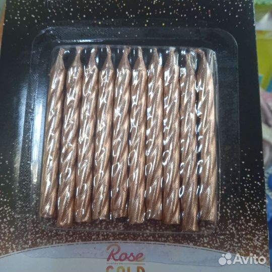 Свечи цифры для торта