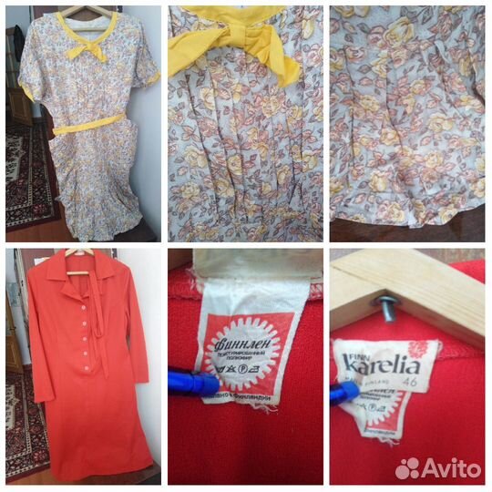 Халаты и платья женские времен СССР