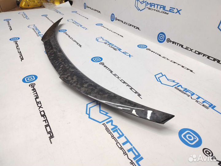 BMW F82 спойлер М4 стиль кованный карбон