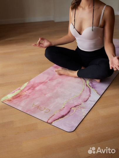 Каучуковый коврик для йоги и фитнеса Goya