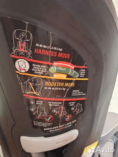 Продам детское кресло Chicco Myfit