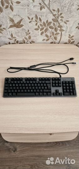 Клавиатура Logitech G413 carbon (немецкая раскл.)