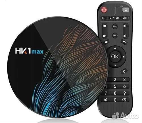 Смарт тв, андроид тв. HK1max 4+32 гб