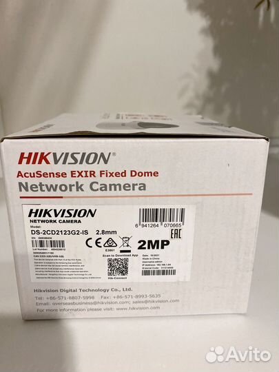 Ip камера hikvision