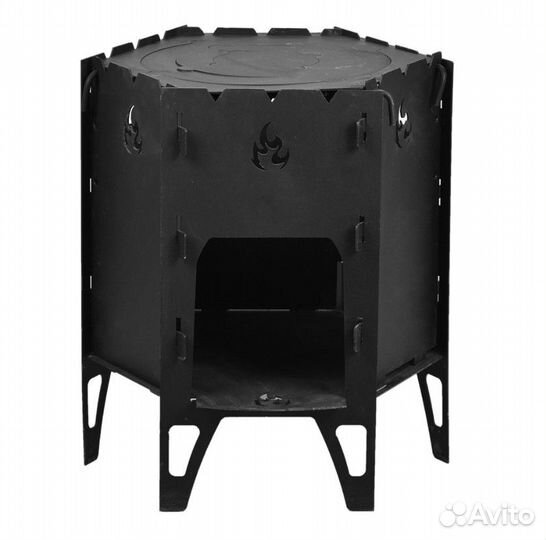 Печь походная разборная для казана