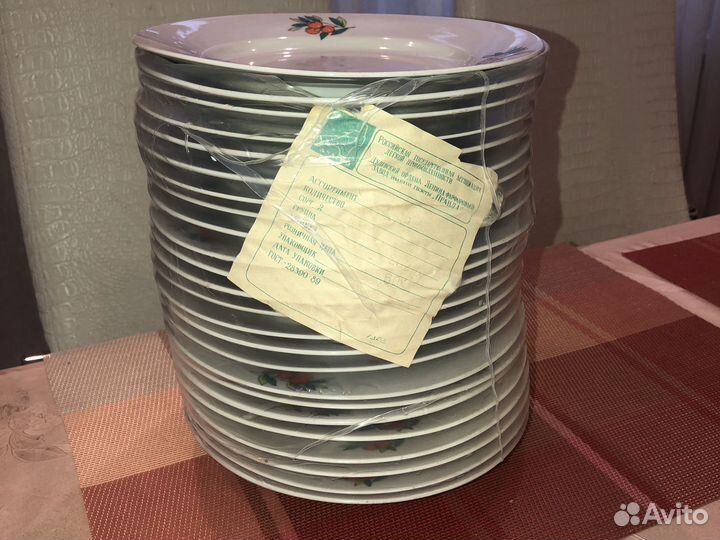 Тарелки дулево СССР