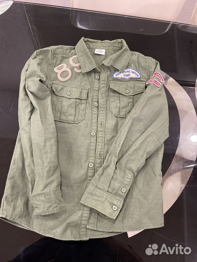 Рубашка на мальчика 128