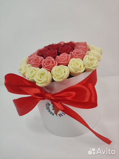 Шоколадные Розы - 37 шт в Коробке