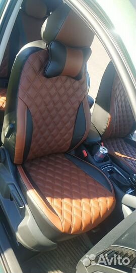 Автомобильные чехлы из экокожи 