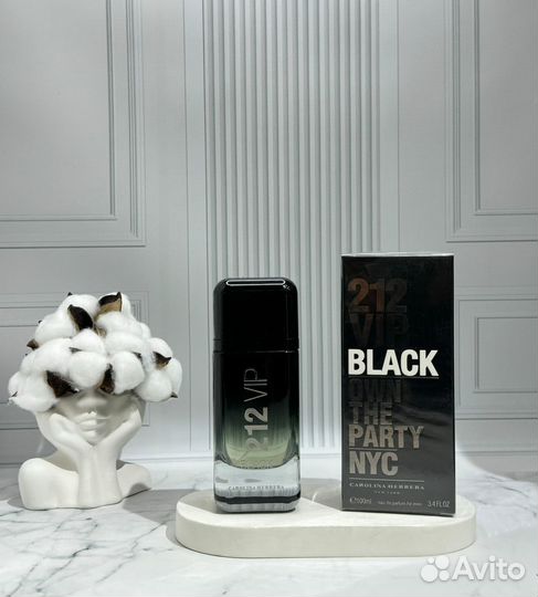 Духи мужские 212 VIP Black Carolina Herrera