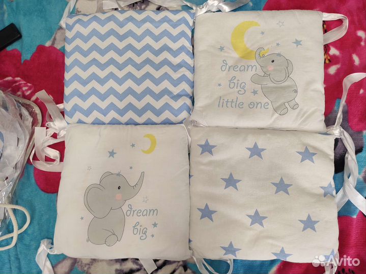 Бортики в детскую кроватку