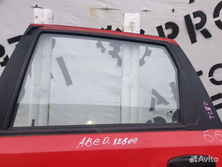 Стекло двери заднее левое Chevrolet Aveo Т200