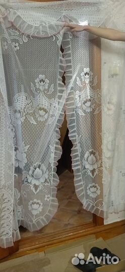 Тюль на дверь