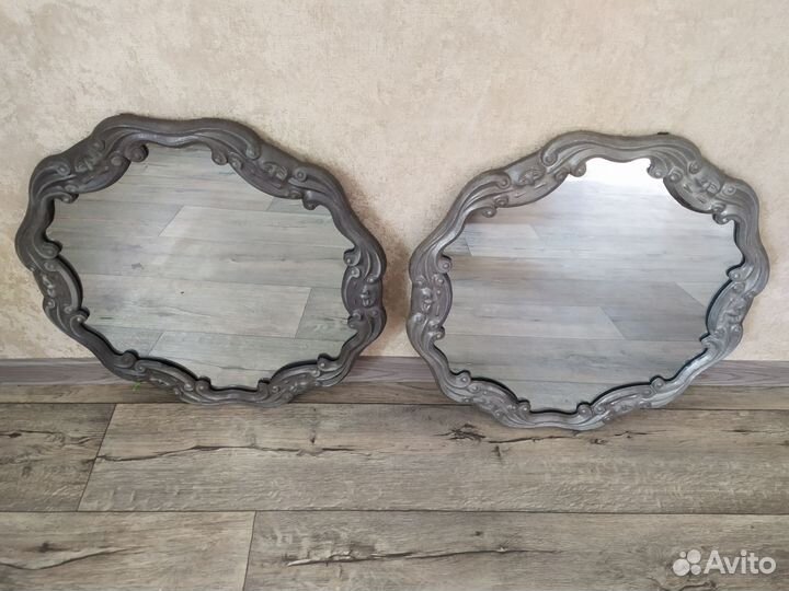 Зеркало старинное в раме