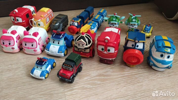 Робокар Поли Роботы Поезда оригинал