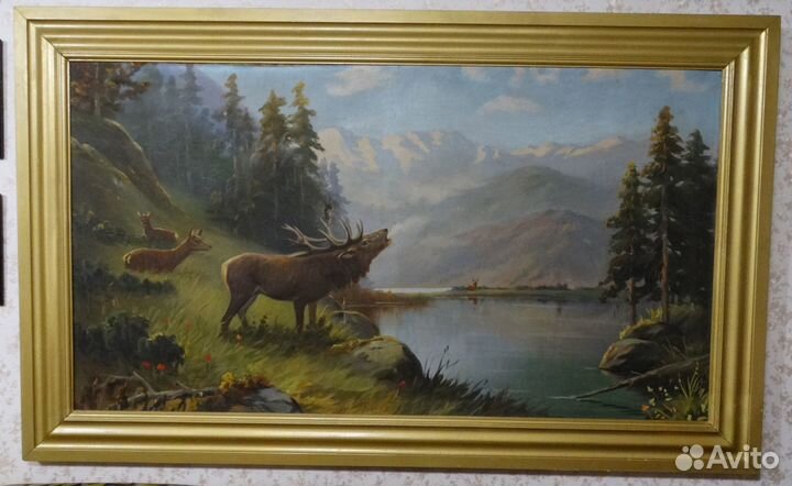 Картина, холст, масло