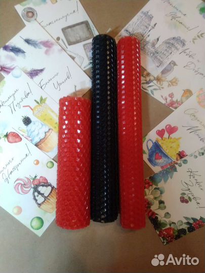 Свечи из вощины