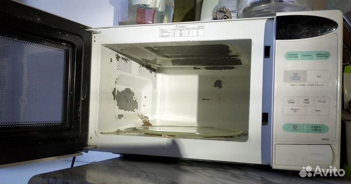 Свч микроволновая печь Samsung MW83UR-X, исправная