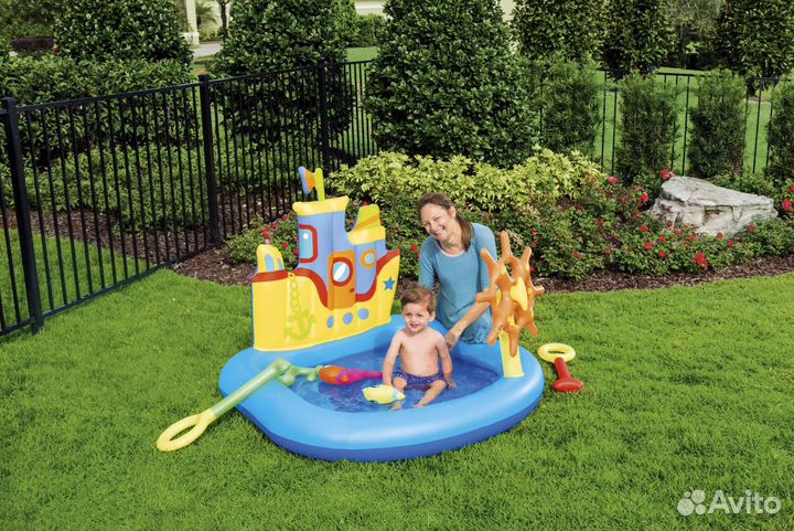 Игровой центр Bestway кораблик 140 х 130 х 104 см