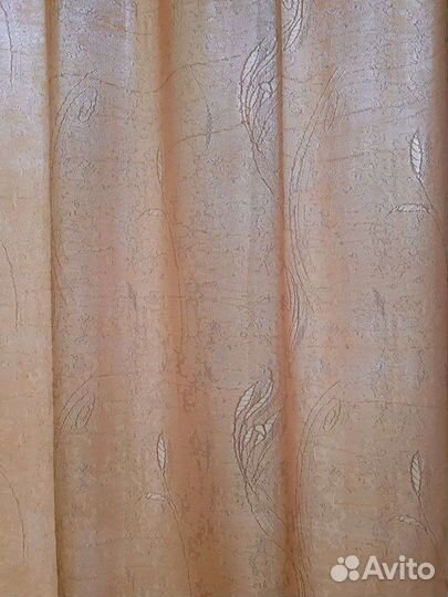 Шторы золотые