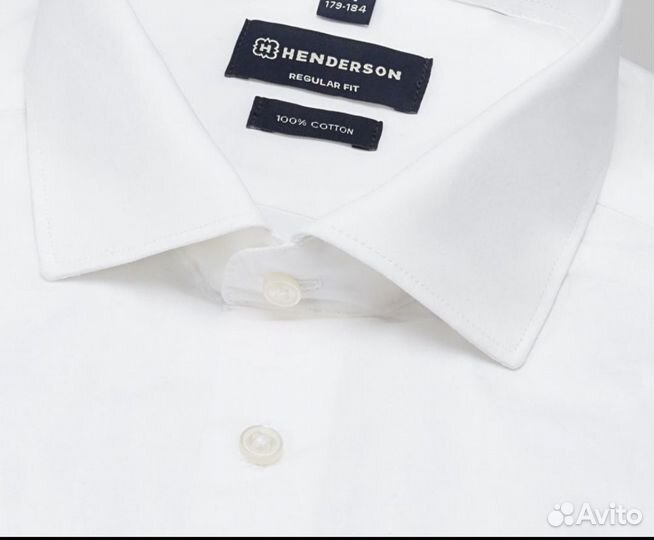 Рубашка хендерсон/Henderson р43. Прямая
